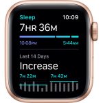 Apple Watch SE A2351 (MYDN2LL/A) GPS 40mm Sport Band (Gold Aluminum, Pink Sand) - Image 2
