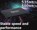 DATO 1TB SSD 2.5" SATA III Internal Solid State Drive